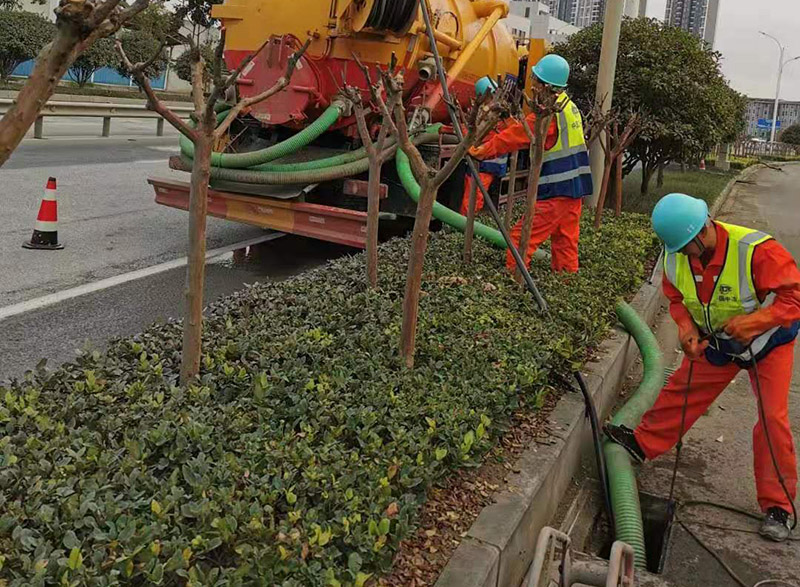 鸡西市政管道清淤